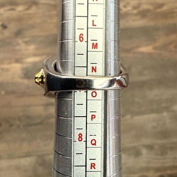 Mojave Blue Turquoise Lion Motif Statement Ring Bold Southwestern Style - Picture 6 of 6